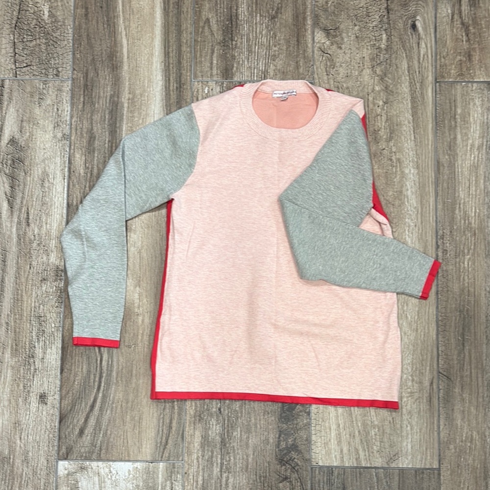 PETER MILLAR PINK/Gray Long Sleeve Shirt